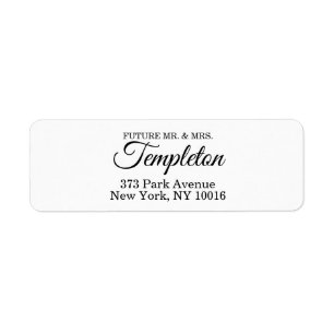 Casais personalizados que Wedding a etiqueta de