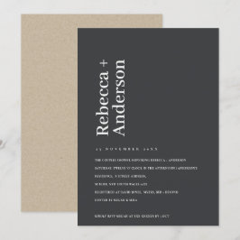 CASAIS PRETOS E BRANCOS MÍNIMOS SCANDI CONVITE