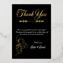 Casal Artístico Chic de Casamento Negro e Branco d