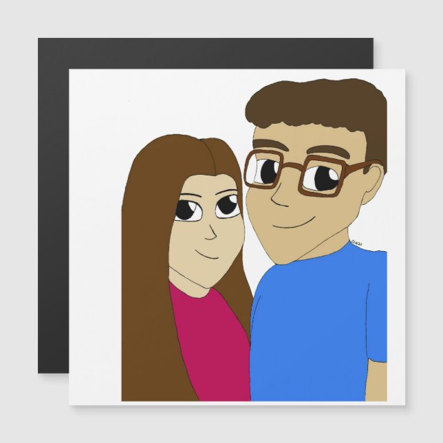 Casal Chibi (Frente/Verso)