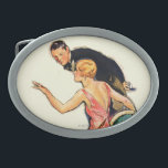 Casal contratado<br><div class="desc">Artista: Mulher de John LaGatta | na cadeira que mostra o anel ao homem</div>