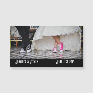 Casal de Casamento em um Jantar de Anos 50 de Esti