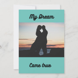 Casal de Convite de Casamento com Personalização S