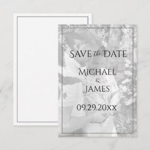 Casal de Fotografia Personalizado Salvar a Data