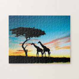 Casal de Girafa Adorável, Quebra-cabeça