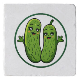 Casal de Pepino Fofo, Piada, Kawaii Pepinos