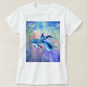 Casal Dolphin T-Shirt Happy Family