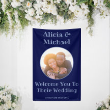 Casal Foto Marinho Blue Wedding Welcome