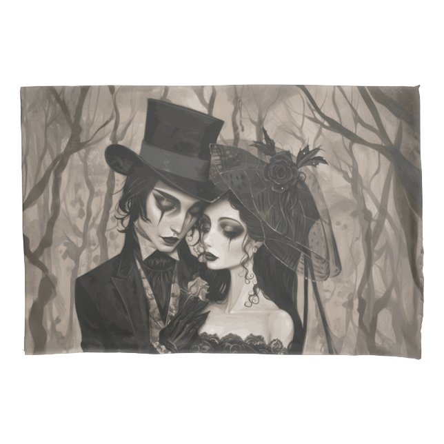 Casal Gothic Wedding Bedding (Frente)