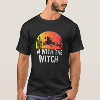 Casal Halloween Sua e Suas Camisas Eu estou com a