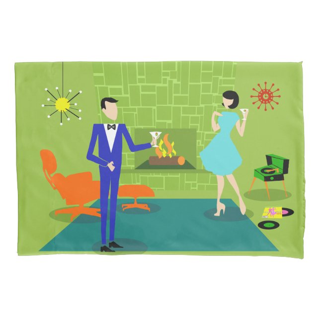 Casal Moderno do Meio século - Letra (Frente)