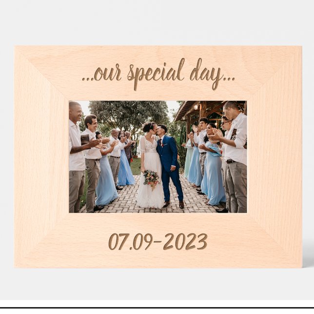Casal Nosso dia especial Fotografia personalizada  (Criador carregado)
