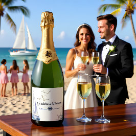 Casamento à vela náutica elegante