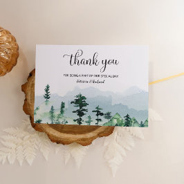 Casamento ao Ar Livre na Floresta com Aquarela Agr