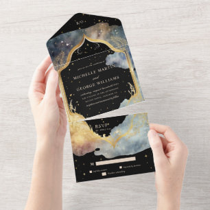 Casamento Azul Celestial Místico