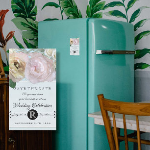 Casamento Azul Cor-de-rosa com Pastel Floral Elega