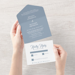 Casamento Azul e Branco