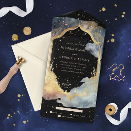Casamento Azul Místico Celestial