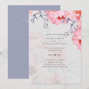 Casamento Azul Pano-Rosa-Rosa-Esbranquiçado