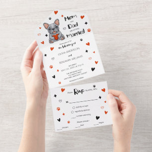 Casamento Bastante Branca Francês