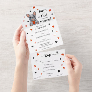 Casamento Bastante Branca Francês
