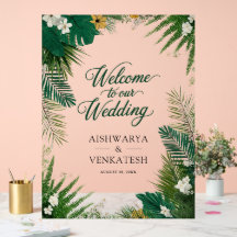 Casamento Bem-vindo de Samambaia Botânica de Palme