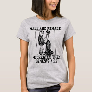 Casamento BIBLICAL - T-shirts DE CARNE E DE MULHER