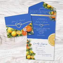 Casamento Boho Citrino Limão Laranja