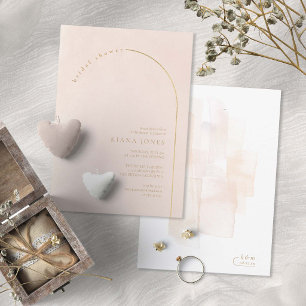 Casamento Boho Oasis Convite de Chuveiro de Noiva