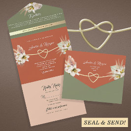 Casamento Boho Terracota Verde
