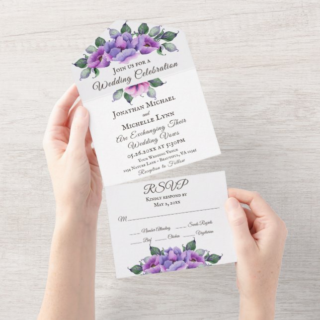 Casamento bonito de Jardins Puros e Flores Rosa (Aba destacável)