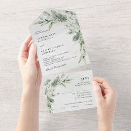 Casamento Botânico Minimalista Eucalyptus Verde Sa