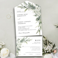 Casamento Botânico Minimalista Eucalyptus Verde Sa