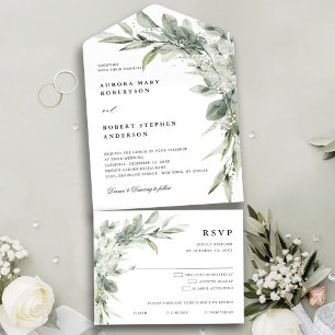 Casamento Botânico Minimalista Eucalyptus Verde Sa