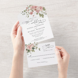 Casamento Botânico Rosa Rosa-Rosa-Esmagador