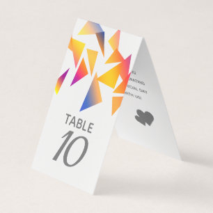 Casamento Branco de Confetti Multicolorido Pastel