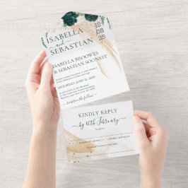 Casamento Branco Gentilmente Responder Esmeralda V