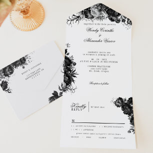 Casamento Branco Gótico Clássico