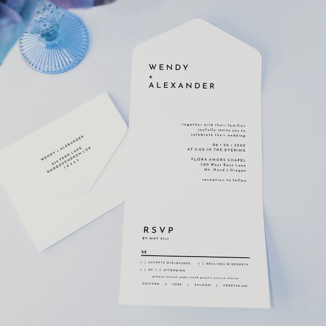 Casamento Branco Moderno (Criador carregado)