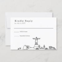 Casamento Brasileiro | RSVP de Paisagem Urbana Est