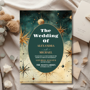 Casamento Celestial de Aquarela de Orçamento