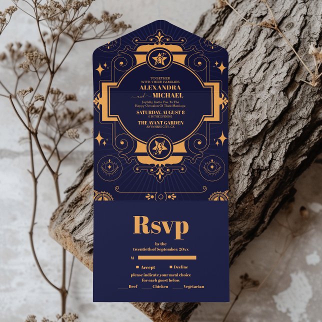 Casamento Celestial Elegante (Criador carregado)