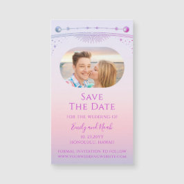 Casamento Celestial Sol Lua Estrelas Rosa Roxo
