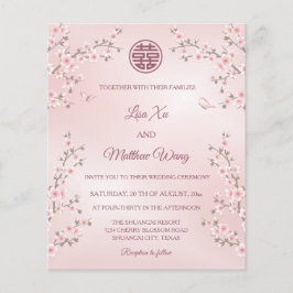 Casamento Chinês de Cerejeira Rosa-Rosa-Pidrada