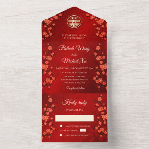 Casamento Chinês Flor Oriental