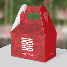 Casamento Chinês Obrigado Caixa de Favor