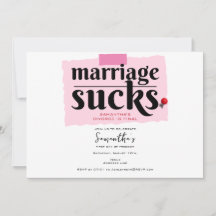 Casamento Chupa! Festa de Anúncio do Funny Divorce