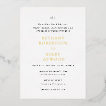 Casamento Clássico Elegante Preto e Branco