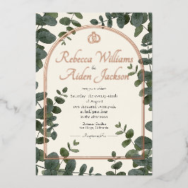 Casamento Clássico em Marfim e Dourado Rosa