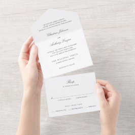 Casamento Clássico Preto e Branco de Dinheiro Anti
